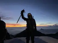 Vista desde la cumbre del Cotopaxi
